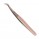 Rose Gold Plasma Coated Tweezers